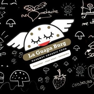 pizarra interior la guapa burg