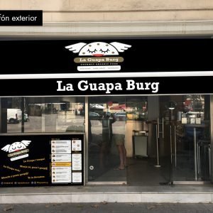 toldo y plafón exterior la guapa burg