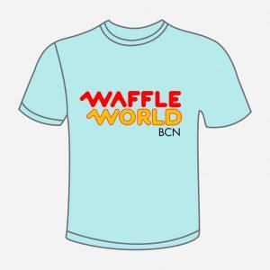 camiseta waffle world