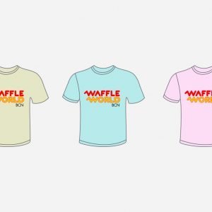 camisetas waffle world