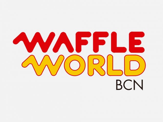logo waffle world portada