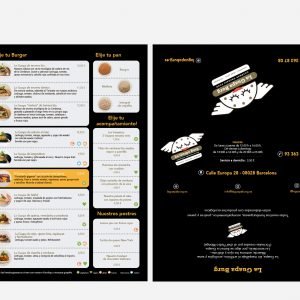 Tríptico La Guapa Burg